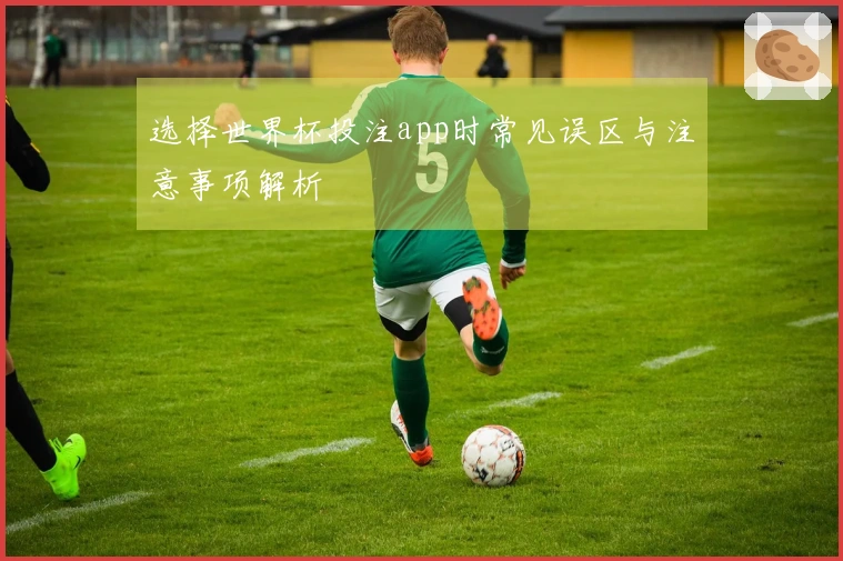 选择世界杯投注app时常见误区与注意事项解析